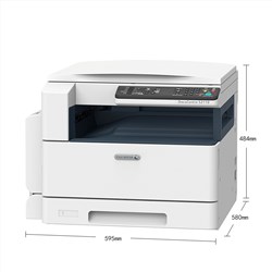 富士施樂S2110N/NDA多功能一體機施樂A3激光網絡打印機掃描復印機2011升級款 主機+單紙盒 2110N標配