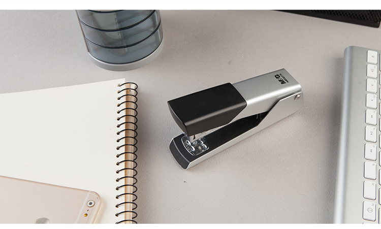 晨光(m&g)abs92776 双钉道10号12号金属订书机订书器颜色随机